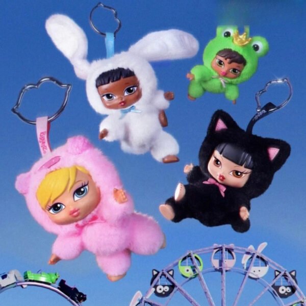 Cute Plush Pendant Doll Keychain Bag Charm (359)