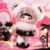 Cute Plush Pendant Doll Keychain Bag Charm (343)