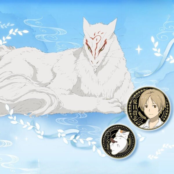 Natsume's Book Friends Gilded Series Badge #12295258964286