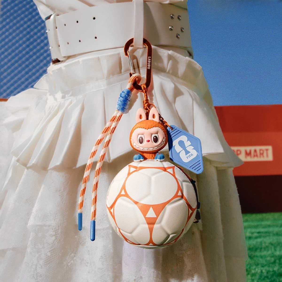 12311992828222 MONSTERS FIFA SERIES Football-shaped Mini Bag - Image 1