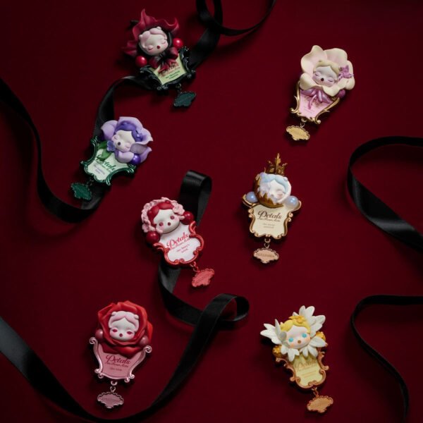 POP MART SKULLPANDA Petals in Four Acts Series Fridge Magnet Blind Box