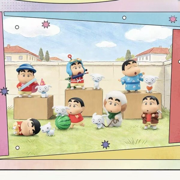 Crayon Shin-chan Retro Shiro Series Figure #12368028369214
