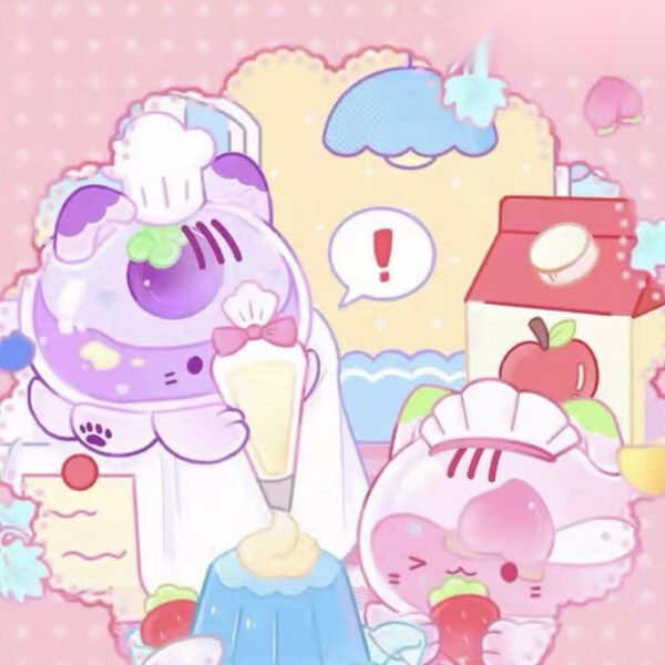 Strawberry Mousse Tower Octopus Meow Jelly #12396823052606