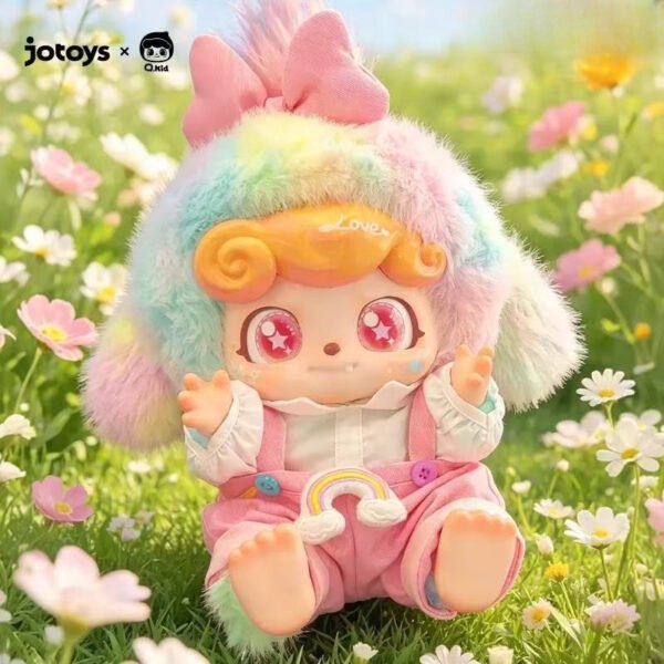 Q.Kid Rainbow Sugar Puppy 400% Figure