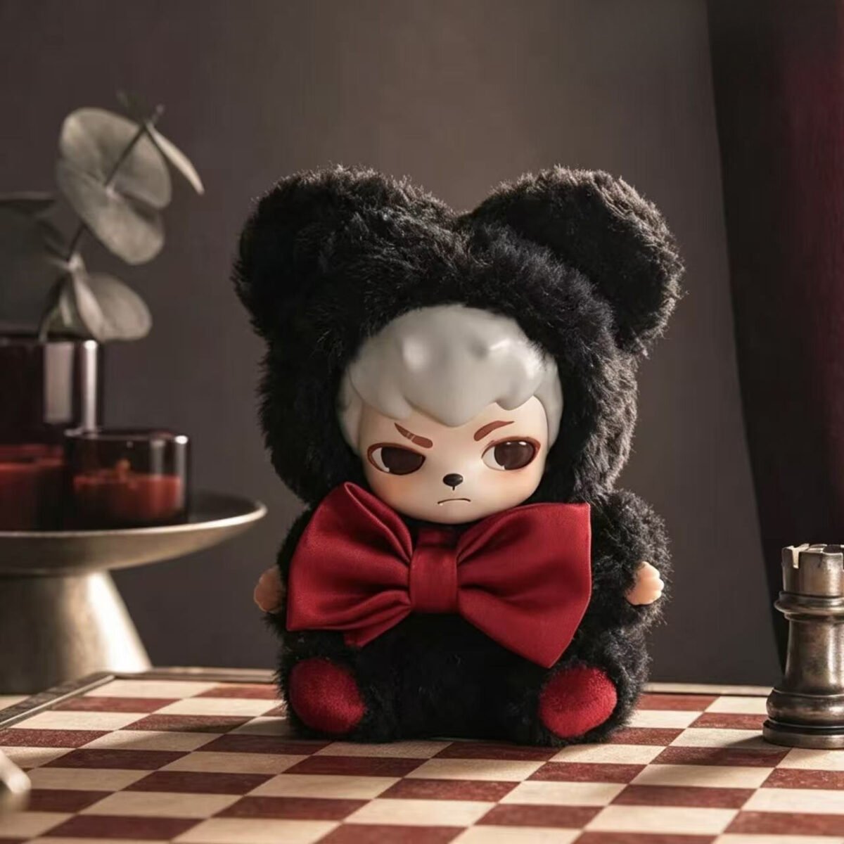 12502212084030 Cute Plush Pendant Doll Keychain Bag Charm (140) - Image 1