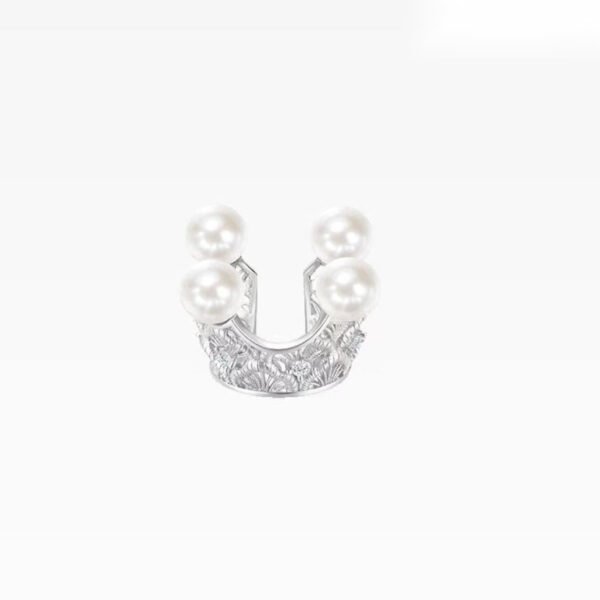 POPOP Jewelry ROYAL MOLLY × YUEQI QI Series Crown Ear Cuff