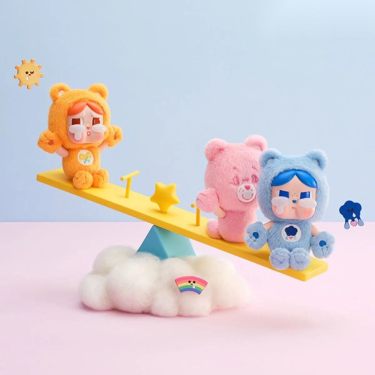 12555128635710 POP MART Crybaby Series Vinyl Plush Pendant Blind Box Crybaby Vinyl Plush Pendant Blind Box Vinyl Plush Pendant Blind Box - Image 1