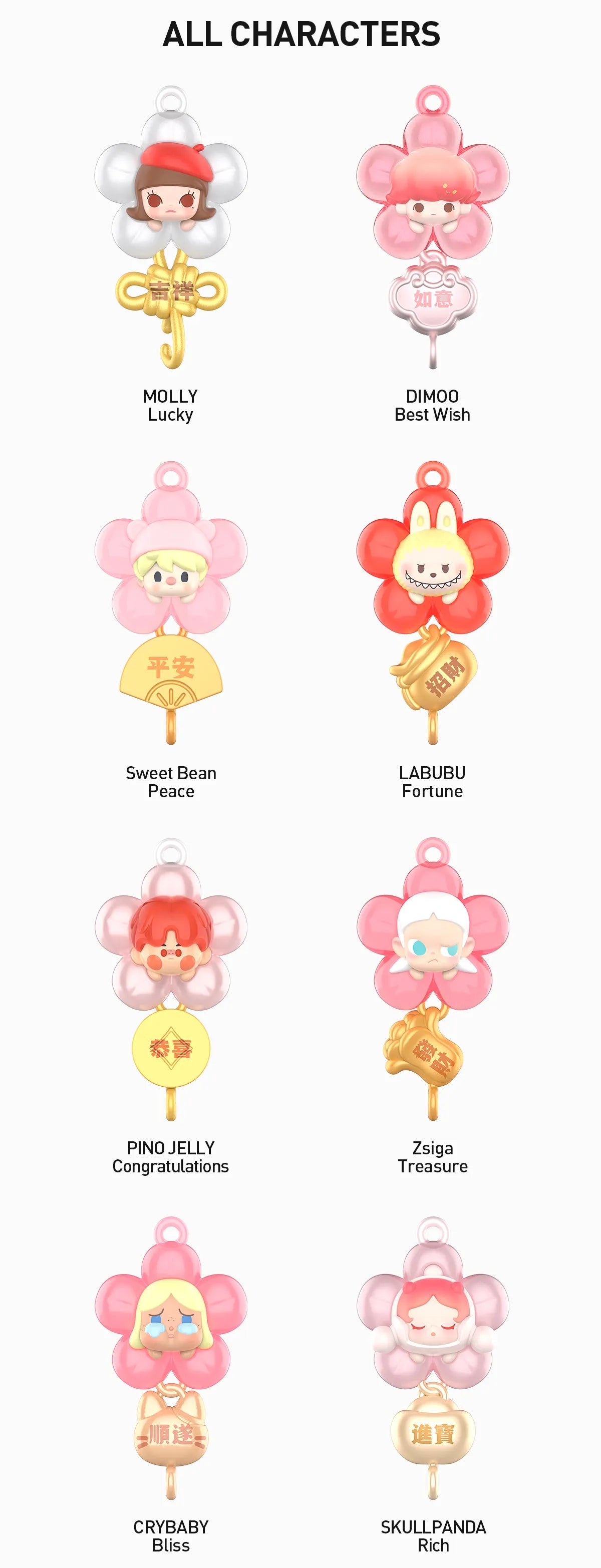 POPMART,Labubu,Babythree,CryingBaby,DIMOO,MOLLY,The Monsters,Skullpanda,Mokoko,zimomo,Sonny Angel,Sanrio ,disney,miniso,Pokemon,Liila cat,Blind Box