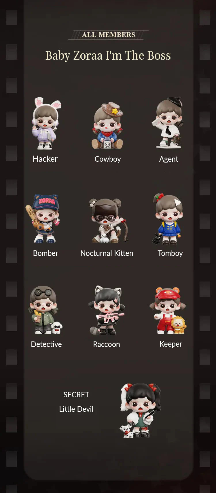POPMART,Labubu,Babythree,CryingBaby,DIMOO,MOLLY,The Monsters,Skullpanda,Mokoko,zimomo,Sonny Angel,Sanrio ,disney,miniso,Pokemon,Liila cat,Blind Box