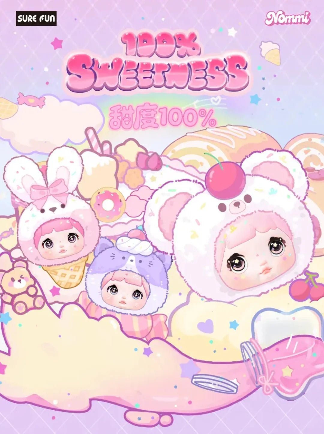 POPMART,Labubu,Babythree,CryingBaby,DIMOO,MOLLY,The Monsters,Skullpanda,Mokoko,zimomo,Sonny Angel,Sanrio ,disney,miniso,Pokemon,Liila cat,Blind Box