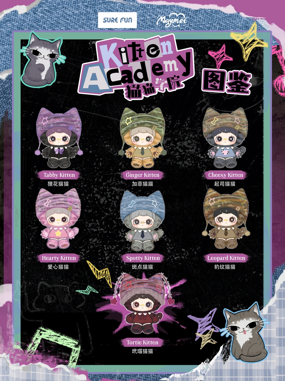 POPMART,Labubu,Babythree,CryingBaby,DIMOO,MOLLY,The Monsters,Skullpanda,Mokoko,zimomo,Sonny Angel,Sanrio ,disney,miniso,Pokemon,Liila cat,Blind Box
