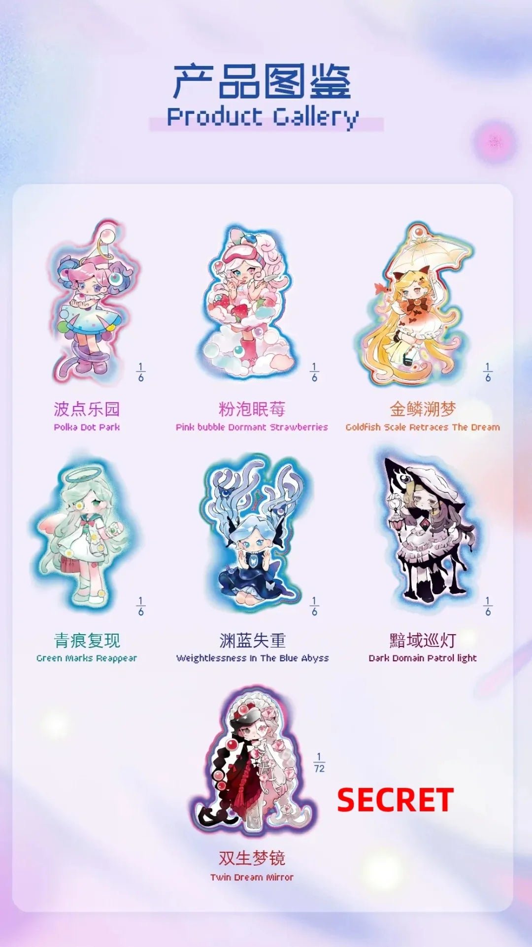 POPMART,Labubu,Babythree,CryingBaby,DIMOO,MOLLY,The Monsters,Skullpanda,Mokoko,zimomo,Sonny Angel,Sanrio ,disney,miniso,Pokemon,Liila cat,Blind Box