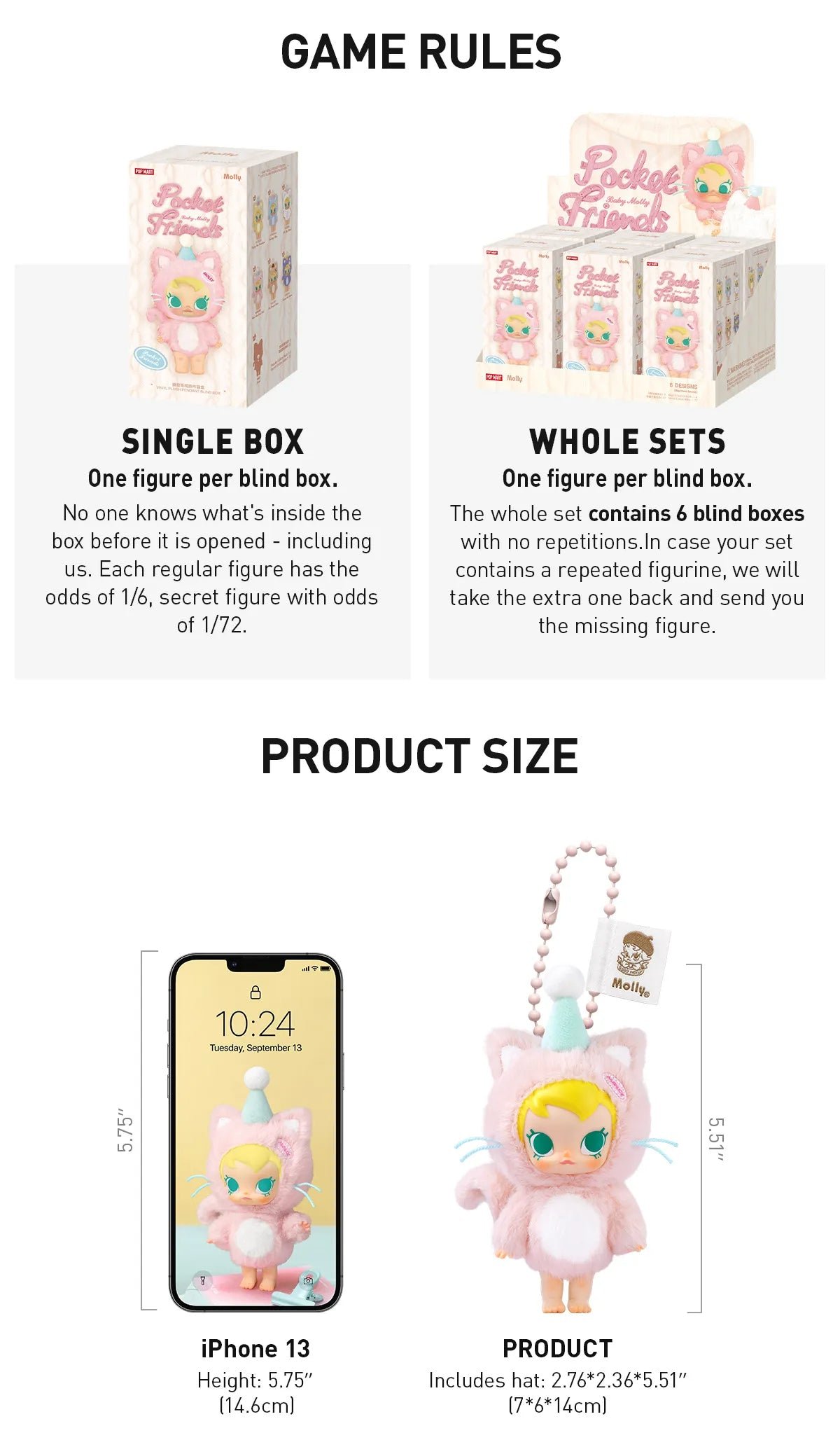 POPMART,Labubu,Babythree,CryingBaby,DIMOO,MOLLY,The Monsters,Skullpanda,Mokoko,zimomo,Sonny Angel,Sanrio ,disney,miniso,Pokemon,Liila cat,Blind Box