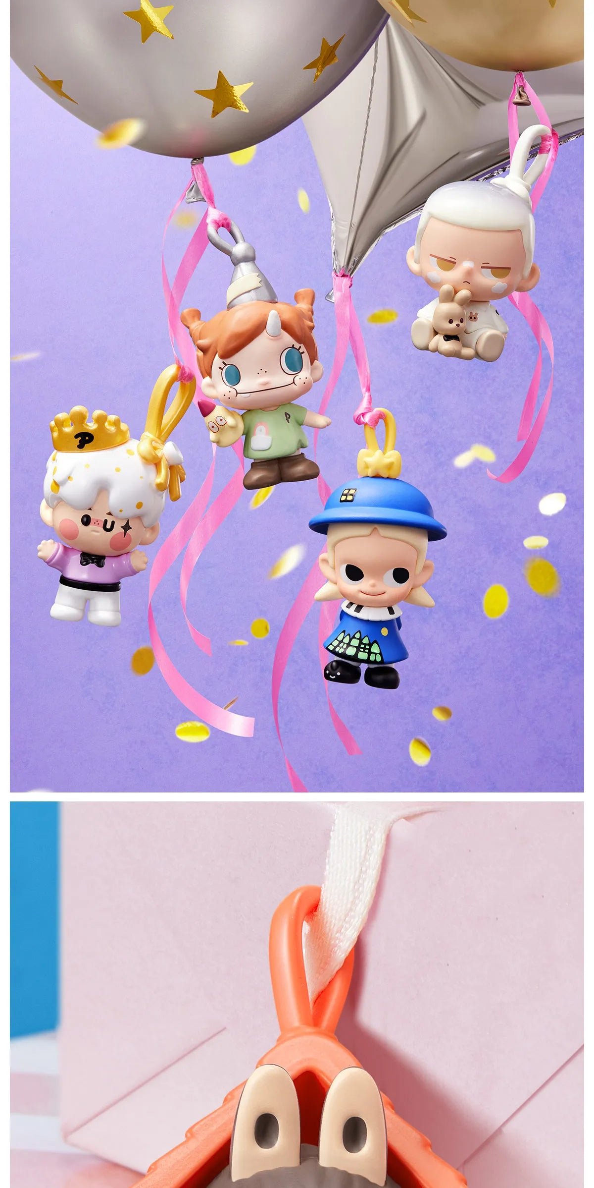 POPMART,Labubu,Babythree,CryingBaby,DIMOO,MOLLY,The Monsters,Skullpanda,Mokoko,zimomo,Sonny Angel,Sanrio ,disney,miniso,Pokemon,Liila cat,Blind Box