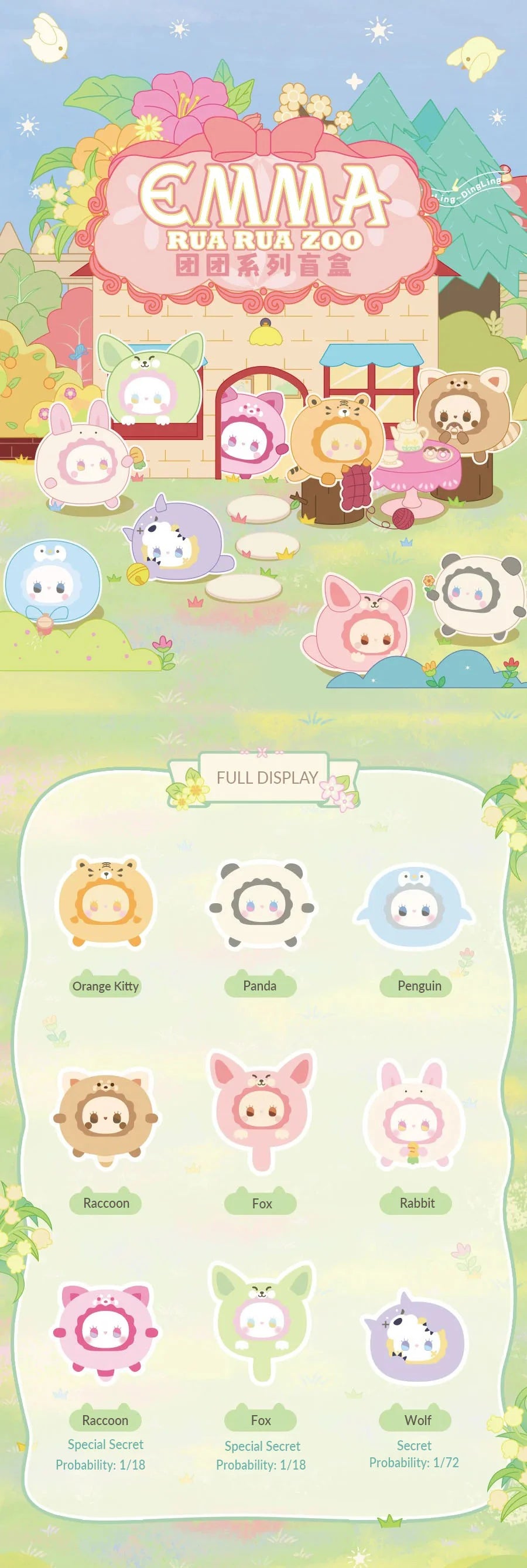 POPMART,Labubu,Babythree,CryingBaby,DIMOO,MOLLY,The Monsters,Skullpanda,Mokoko,zimomo,Sonny Angel,Sanrio ,disney,miniso,Pokemon,Liila cat,Blind Box