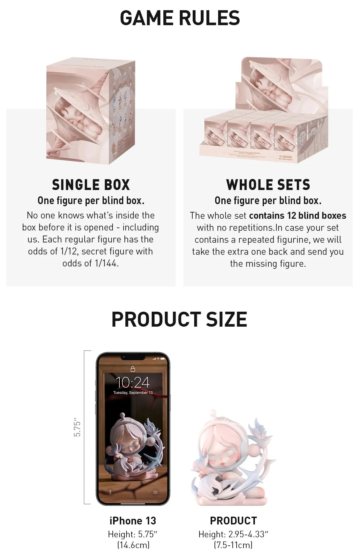POPMART,Labubu,Babythree,CryingBaby,DIMOO,MOLLY,The Monsters,Skullpanda,Mokoko,zimomo,Sonny Angel,Sanrio ,disney,miniso,Pokemon,Liila cat,Blind Box