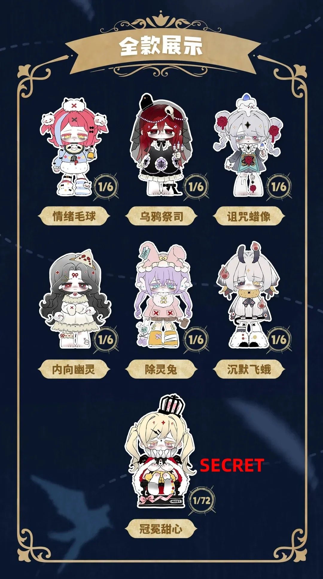 POPMART,Labubu,Babythree,CryingBaby,DIMOO,MOLLY,The Monsters,Skullpanda,Mokoko,zimomo,Sonny Angel,Sanrio ,disney,miniso,Pokemon,Liila cat,Blind Box