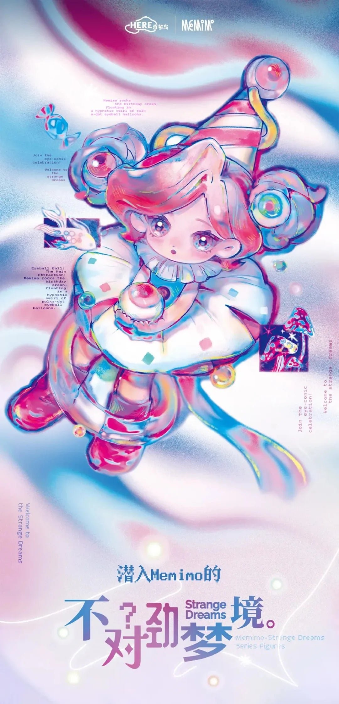 POPMART,Labubu,Babythree,CryingBaby,DIMOO,MOLLY,The Monsters,Skullpanda,Mokoko,zimomo,Sonny Angel,Sanrio ,disney,miniso,Pokemon,Liila cat,Blind Box