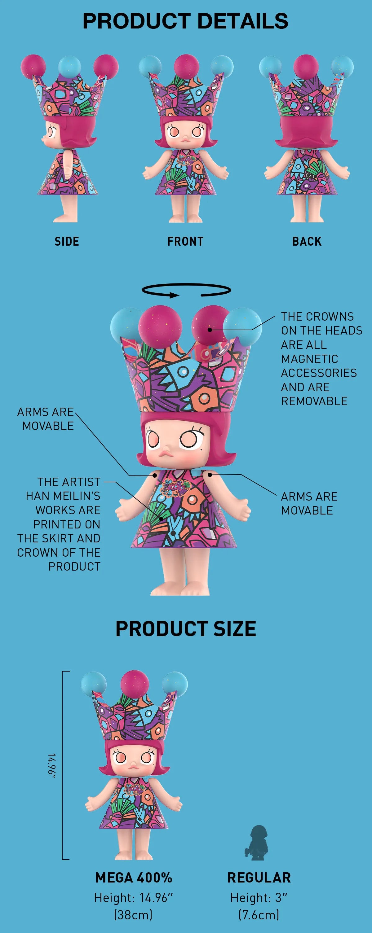 POPMART,Labubu,Babythree,CryingBaby,DIMOO,MOLLY,The Monsters,Skullpanda,Mokoko,zimomo,Sonny Angel,Sanrio ,disney,miniso,Pokemon,Liila cat,Blind Box