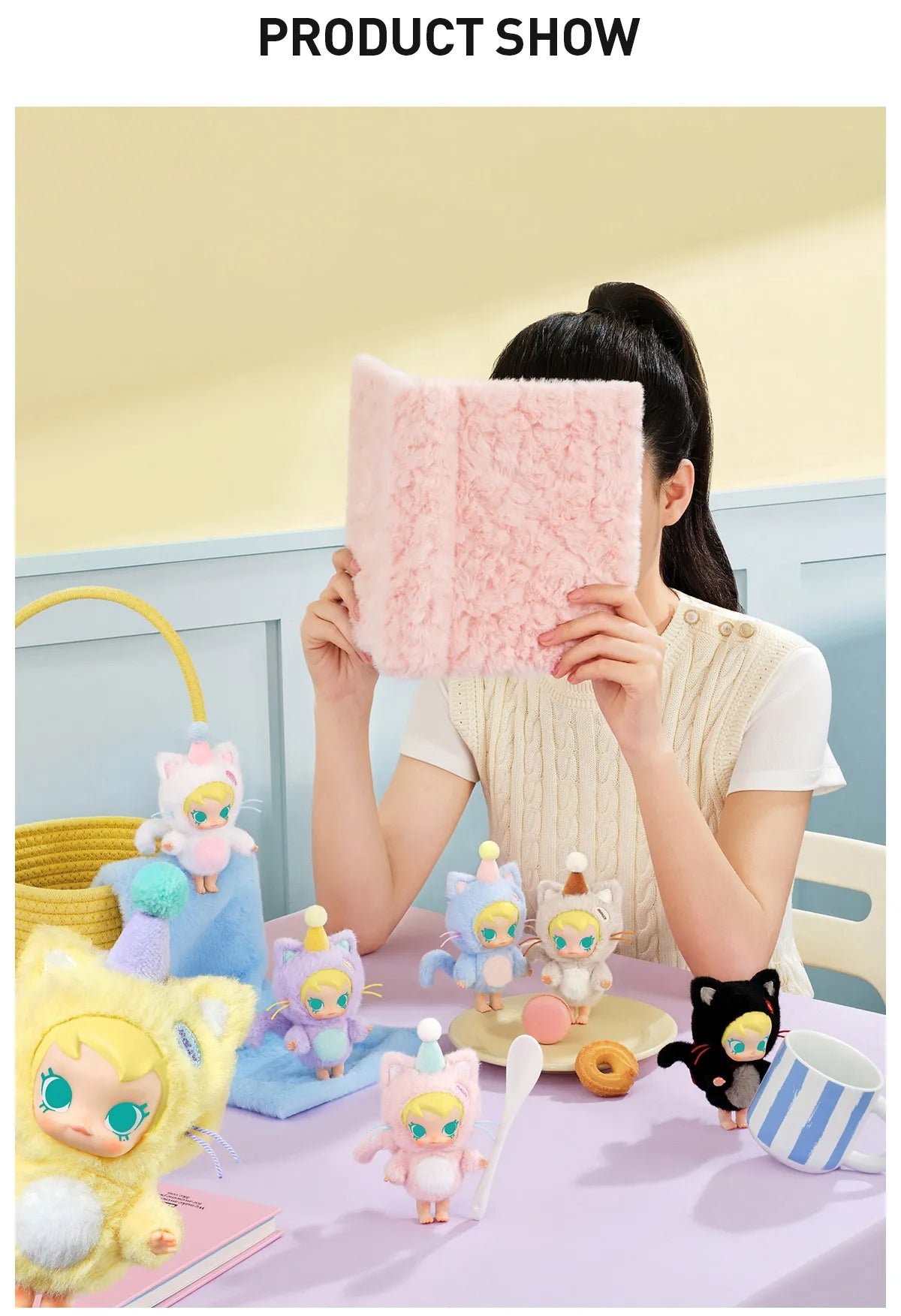 POPMART,Labubu,Babythree,CryingBaby,DIMOO,MOLLY,The Monsters,Skullpanda,Mokoko,zimomo,Sonny Angel,Sanrio ,disney,miniso,Pokemon,Liila cat,Blind Box