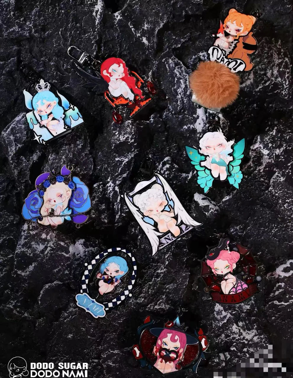 POPMART,Labubu,Babythree,CryingBaby,DIMOO,MOLLY,The Monsters,Skullpanda,Mokoko,zimomo,Sonny Angel,Sanrio ,disney,miniso,Pokemon,Liila cat,Blind Box