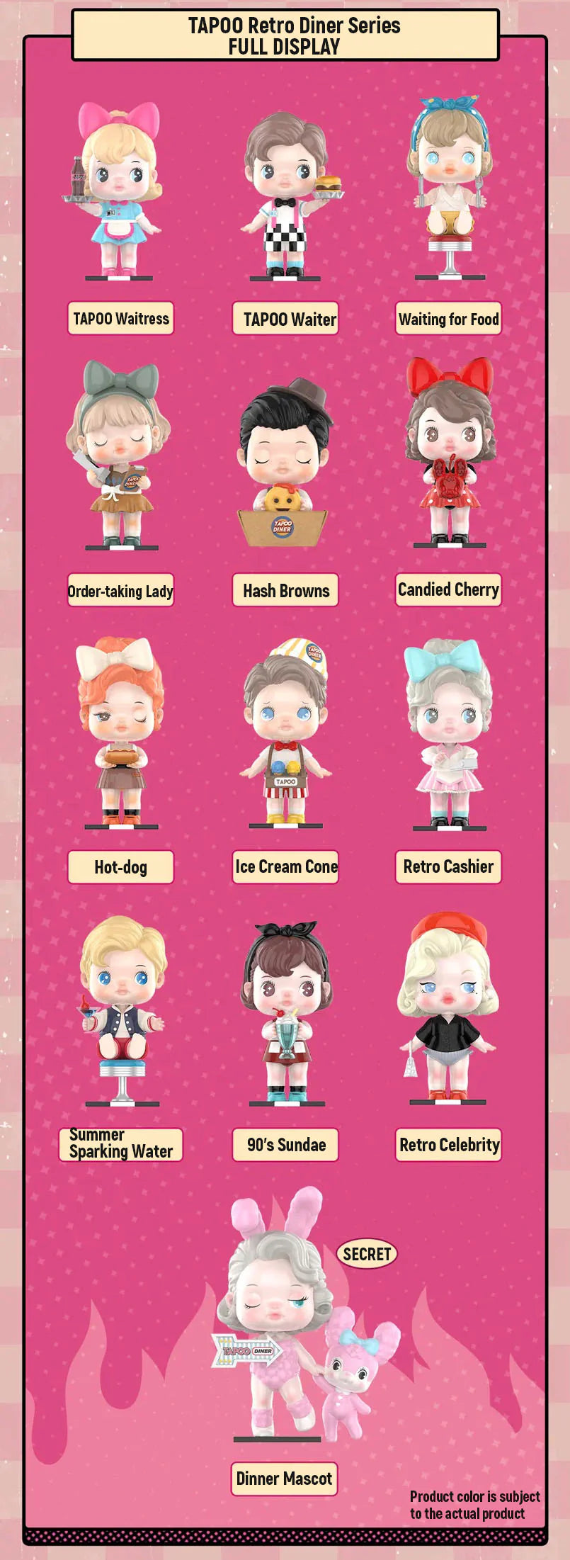 POPMART,Labubu,Babythree,CryingBaby,DIMOO,MOLLY,The Monsters,Skullpanda,Mokoko,zimomo,Sonny Angel,Sanrio ,disney,miniso,Pokemon,Liila cat,Blind Box