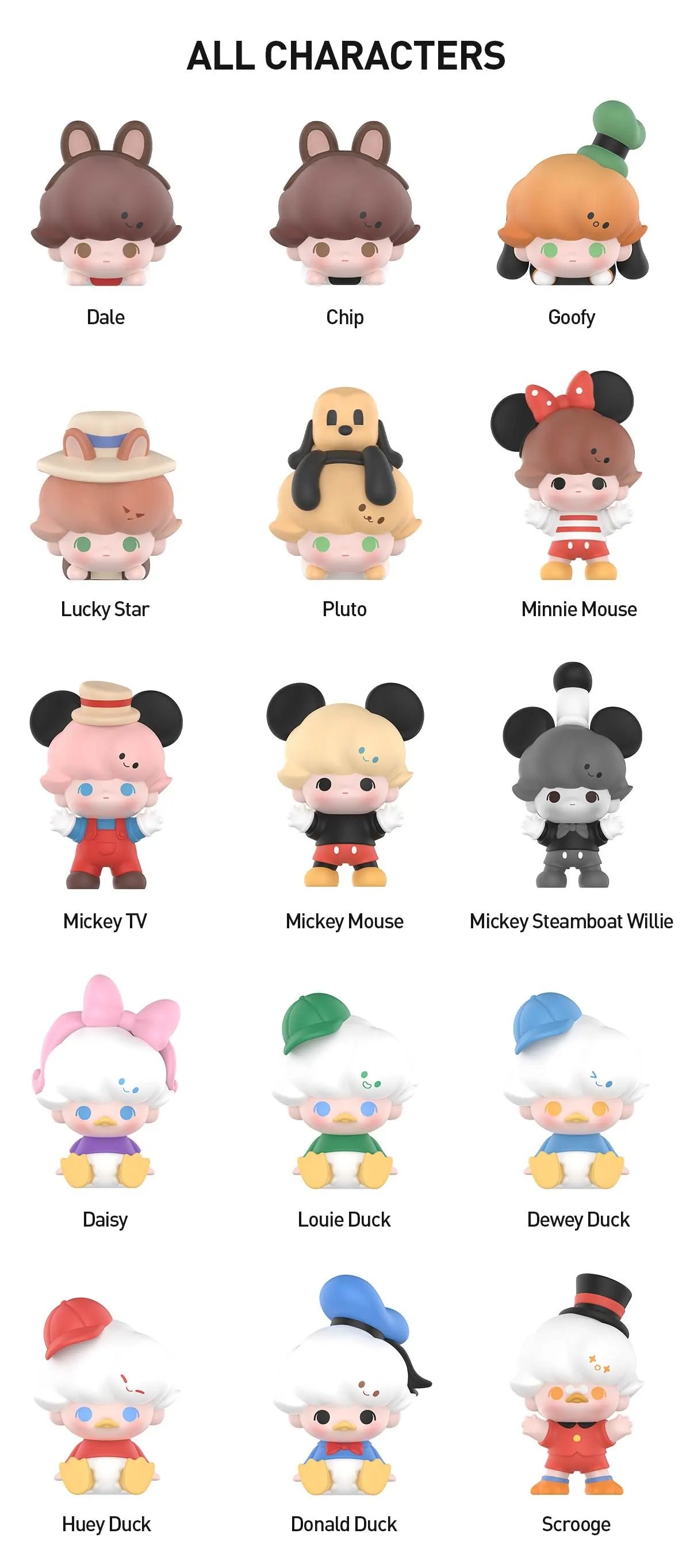 POPMART,Labubu,Babythree,CryingBaby,DIMOO,MOLLY,The Monsters,Skullpanda,Mokoko,zimomo,Sonny Angel,Sanrio ,disney,miniso,Pokemon,Liila cat,Blind Box