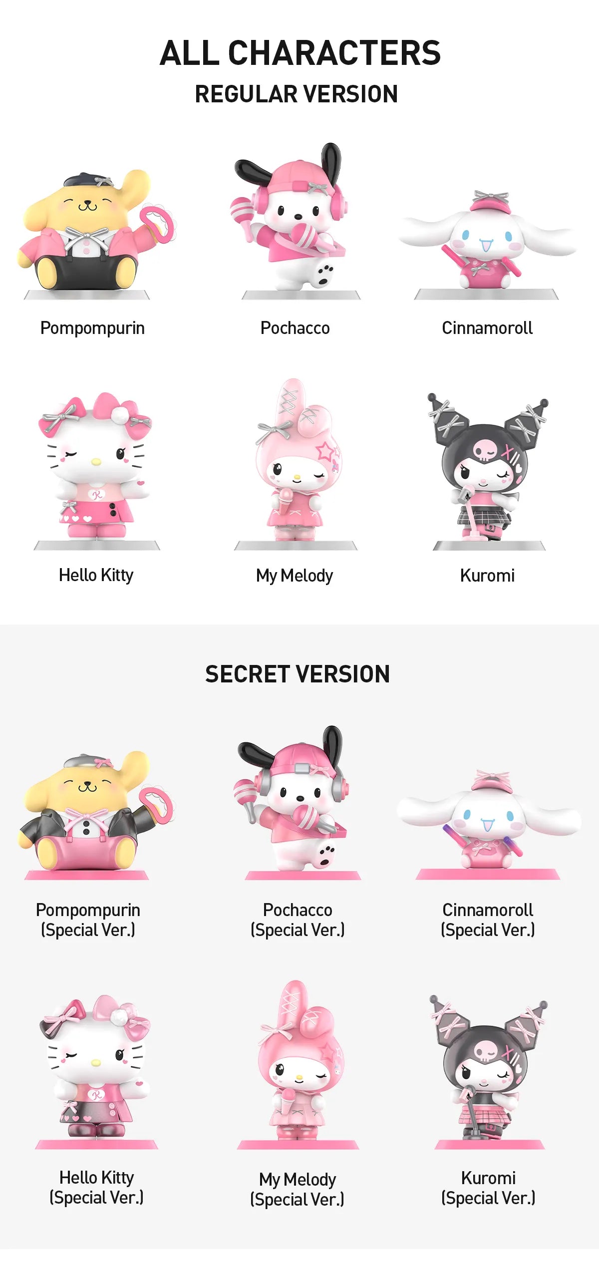 POPMART,Labubu,Babythree,CryingBaby,DIMOO,MOLLY,The Monsters,Skullpanda,Mokoko,zimomo,Sonny Angel,Sanrio ,disney,miniso,Pokemon,Liila cat,Blind Box