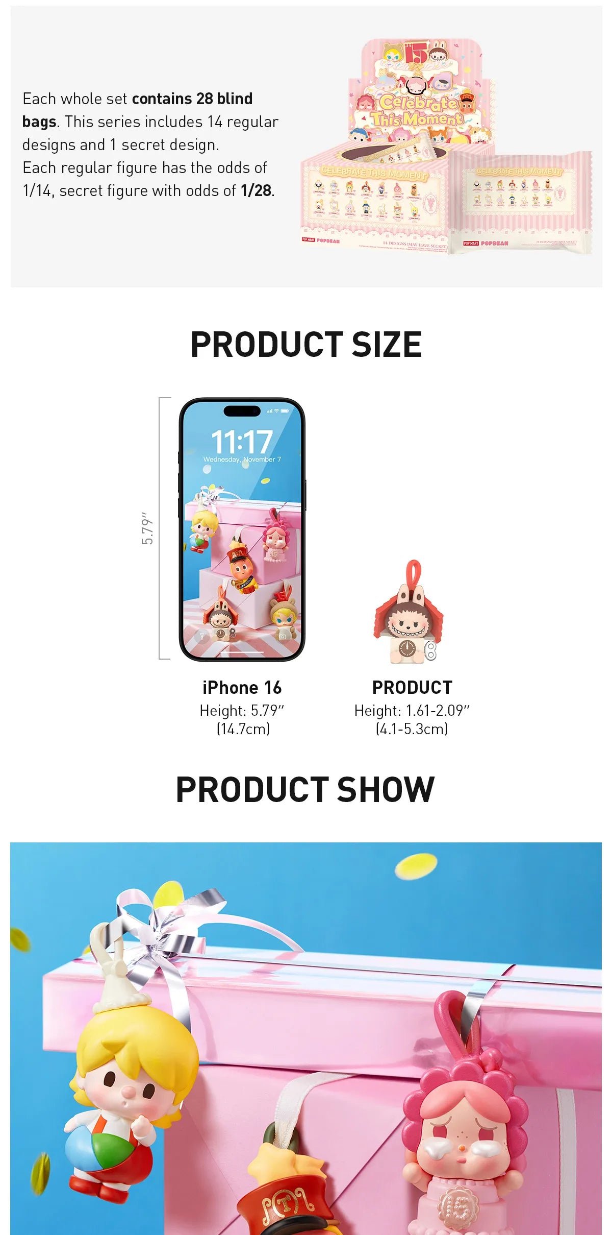 POPMART,Labubu,Babythree,CryingBaby,DIMOO,MOLLY,The Monsters,Skullpanda,Mokoko,zimomo,Sonny Angel,Sanrio ,disney,miniso,Pokemon,Liila cat,Blind Box