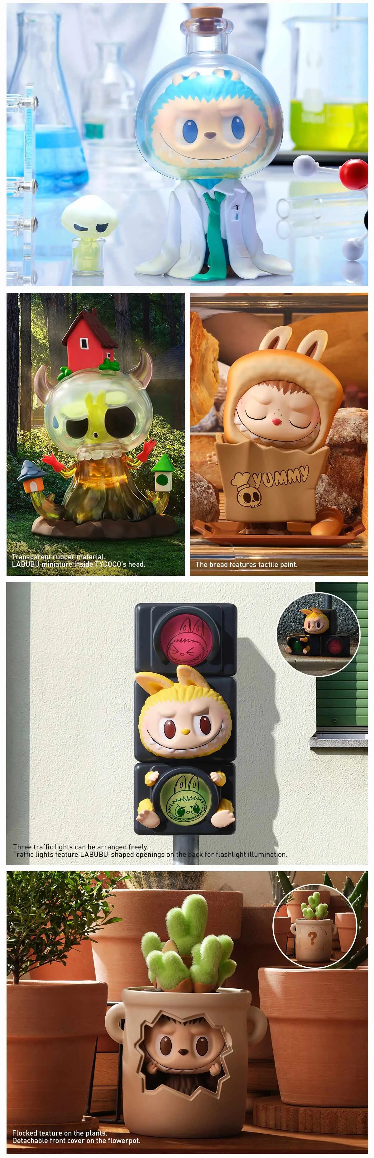 POPMART,Labubu,Babythree,CryingBaby,DIMOO,MOLLY,The Monsters,Skullpanda,Mokoko,zimomo,Sonny Angel,Sanrio ,disney,miniso,Pokemon,Liila cat,Blind Box