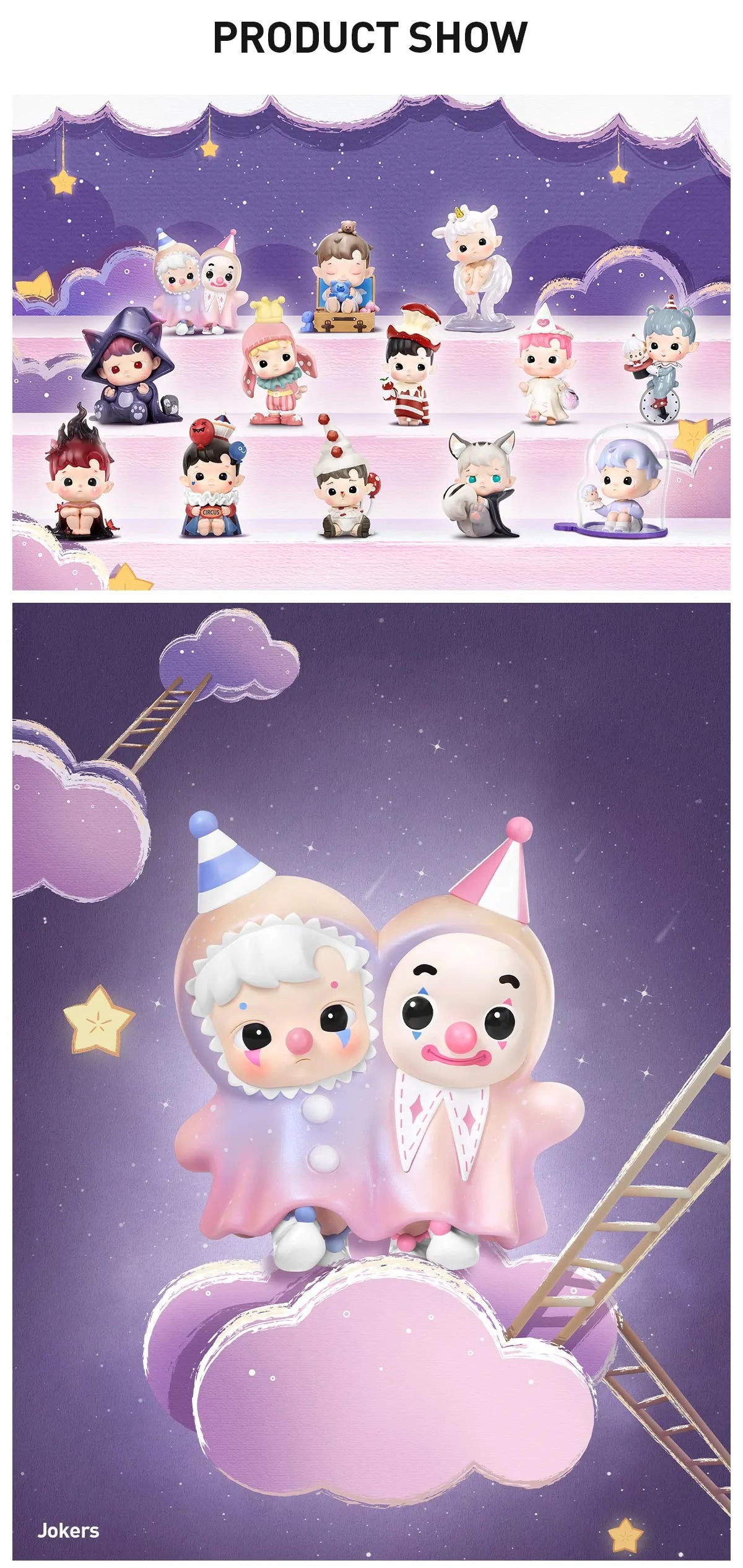 POPMART,Labubu,Babythree,CryingBaby,DIMOO,MOLLY,The Monsters,Skullpanda,Mokoko,zimomo,Sonny Angel,Sanrio ,disney,miniso,Pokemon,Liila cat,Blind Box