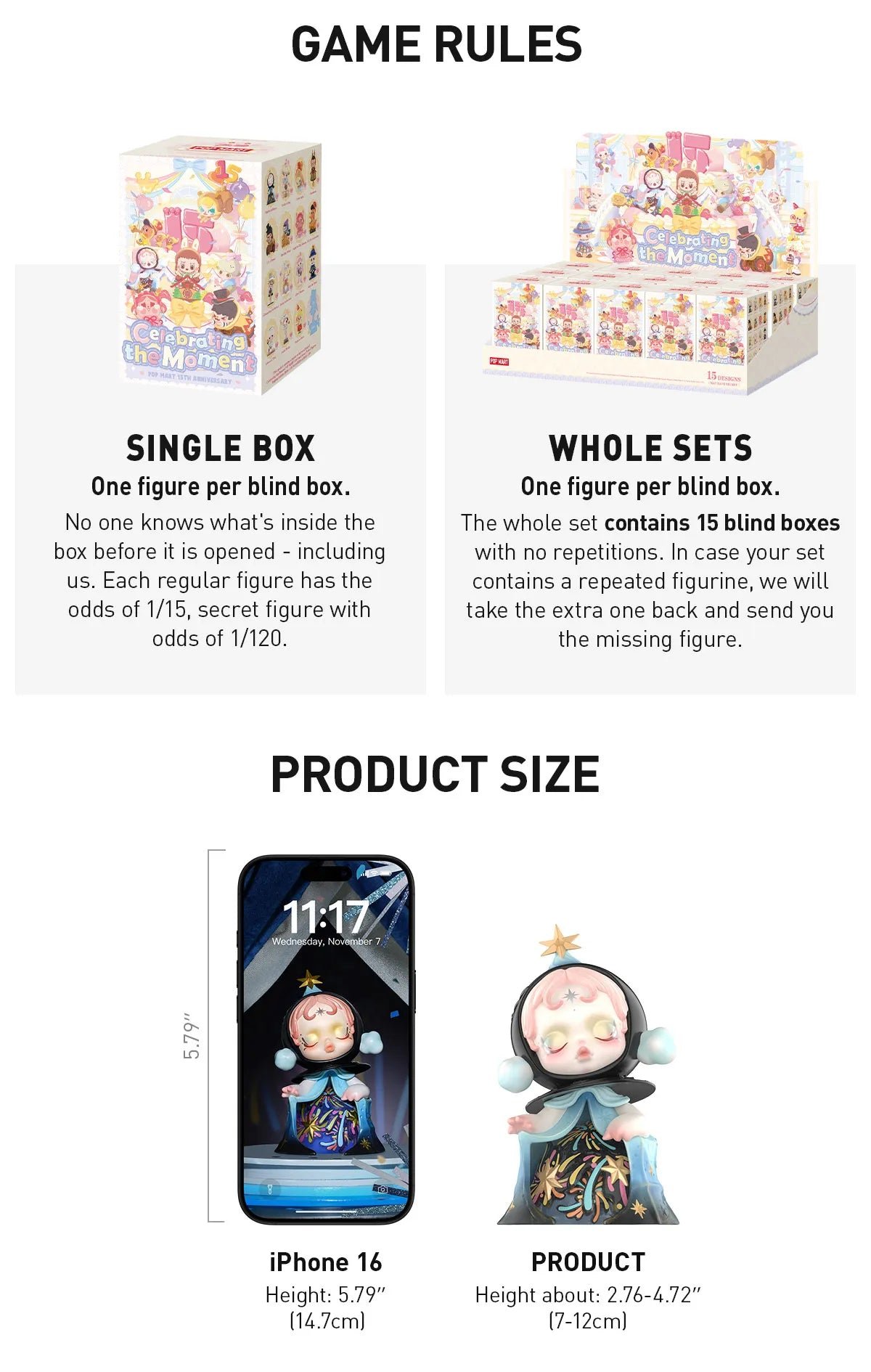 POPMART,Labubu,Babythree,CryingBaby,DIMOO,MOLLY,The Monsters,Skullpanda,Mokoko,zimomo,Sonny Angel,Sanrio ,disney,miniso,Pokemon,Liila cat,Blind Box