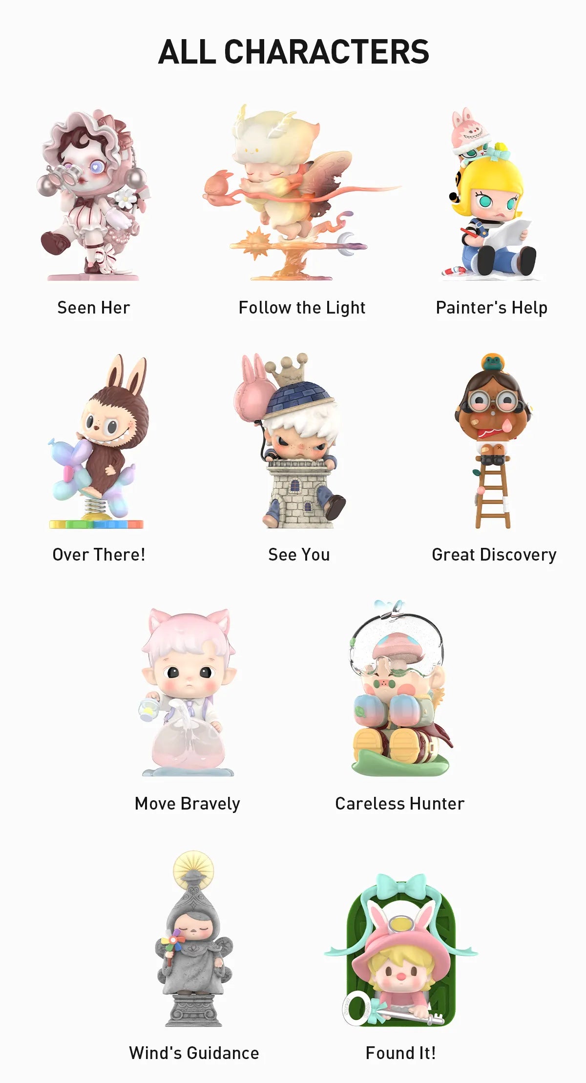 POPMART,Labubu,Babythree,CryingBaby,DIMOO,MOLLY,The Monsters,Skullpanda,Mokoko,zimomo,Sonny Angel,Sanrio ,disney,miniso,Pokemon,Liila cat,Blind Box POPMART,Labubu,Babythree,CryingBaby,DIMOO,MOLLY,The Monsters,Skullpanda,Mokoko,zimomo,Sonny Angel,Sanrio ,disney,miniso,Pokemon,Liila cat,Blind Box