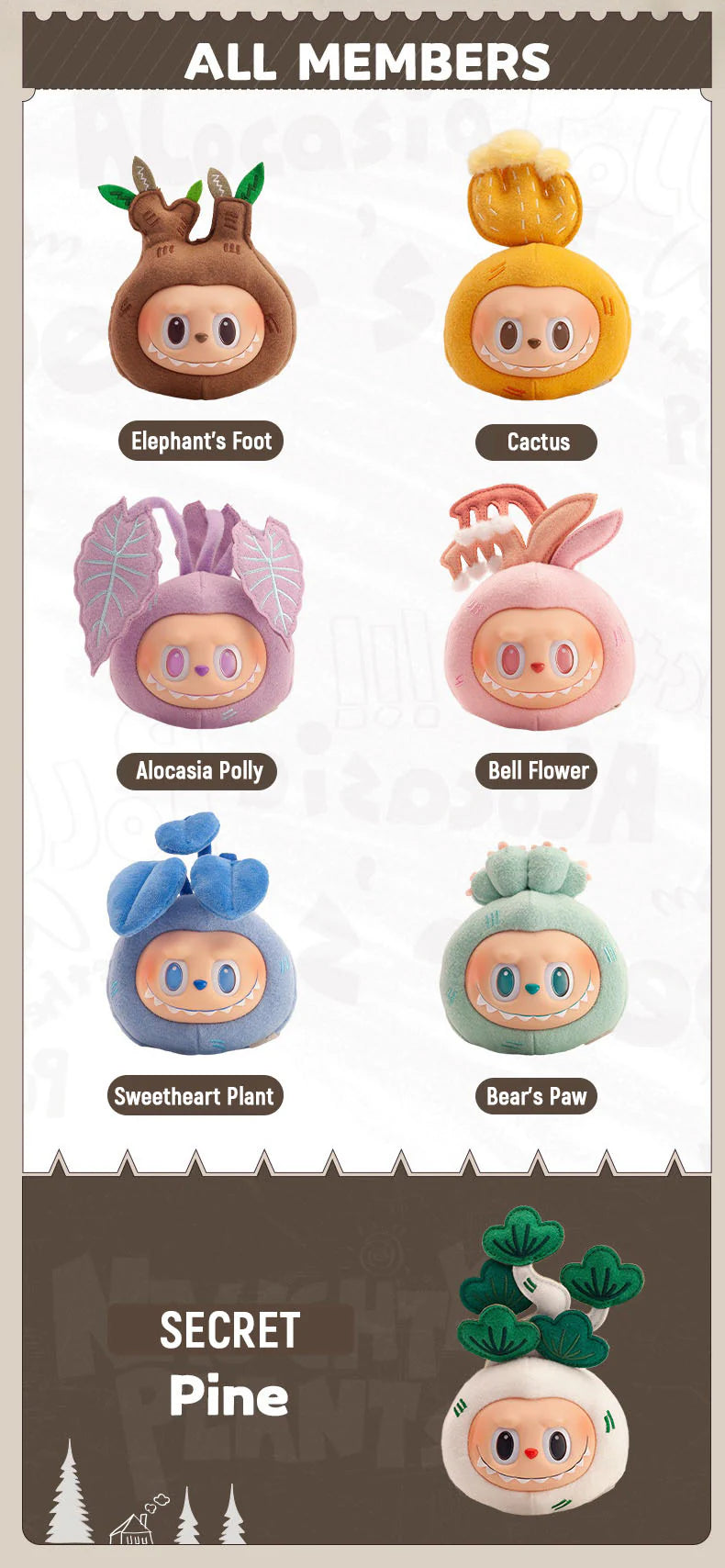 POPMART,Labubu,Babythree,CryingBaby,DIMOO,MOLLY,The Monsters,Skullpanda,Mokoko,zimomo,Sonny Angel,Sanrio ,disney,miniso,Pokemon,Liila cat,Blind Box