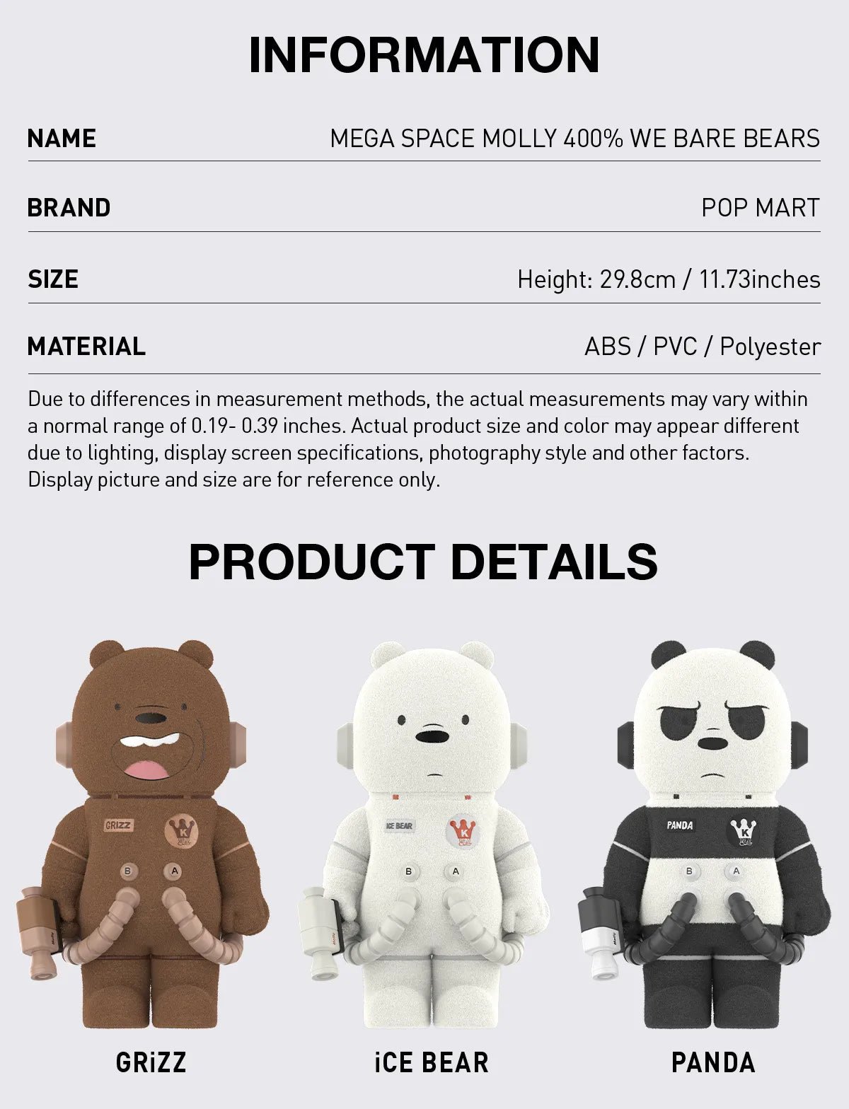 POPMART,Labubu,Babythree,CryingBaby,DIMOO,MOLLY,The Monsters,Skullpanda,Mokoko,zimomo,Sonny Angel,Sanrio ,disney,miniso,Pokemon,Liila cat,Blind Box