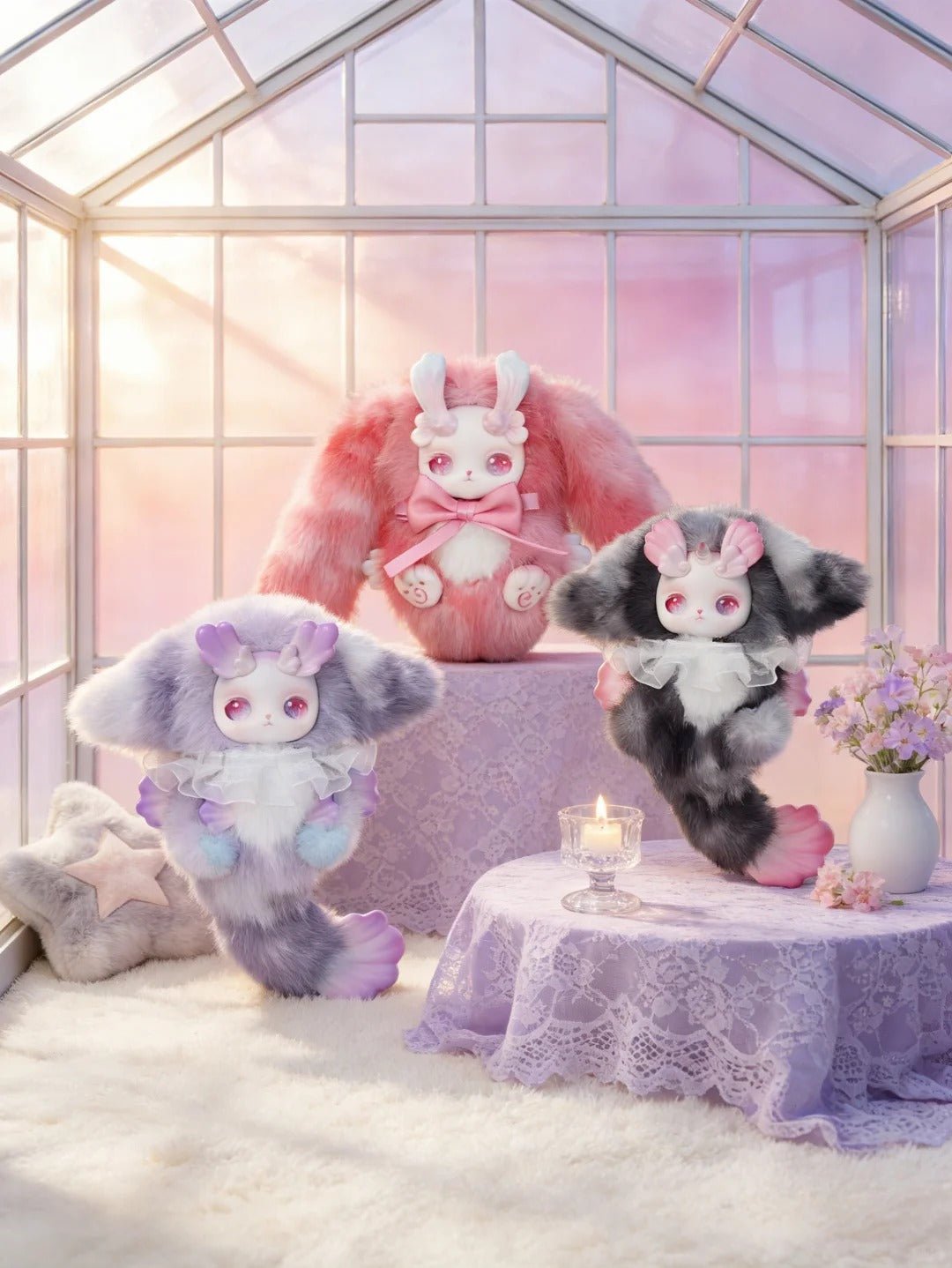 POPMART,Labubu,Babythree,CryingBaby,DIMOO,MOLLY,The Monsters,Skullpanda,Mokoko,zimomo,Sonny Angel,Sanrio ,disney,miniso,Pokemon,Liila cat,Blind Box