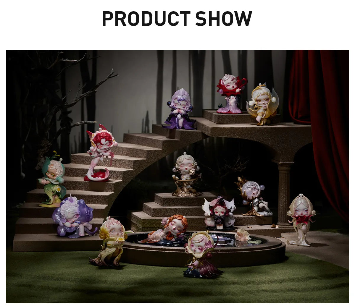 POPMART,Labubu,Babythree,CryingBaby,DIMOO,MOLLY,The Monsters,Skullpanda,Mokoko,zimomo,Sonny Angel,Sanrio ,disney,miniso,Pokemon,Liila cat,Blind Box