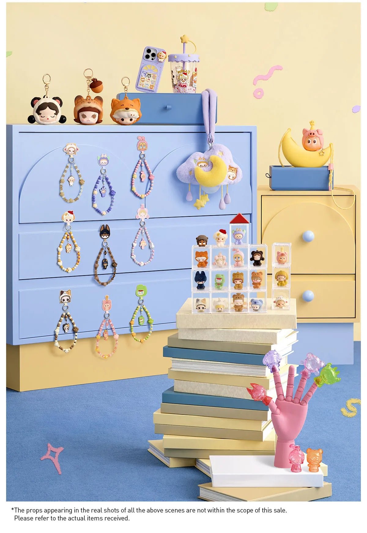 POPMART,Labubu,Babythree,CryingBaby,DIMOO,MOLLY,The Monsters,Skullpanda,Mokoko,zimomo,Sonny Angel,Sanrio ,disney,miniso,Pokemon,Liila cat,Blind Box