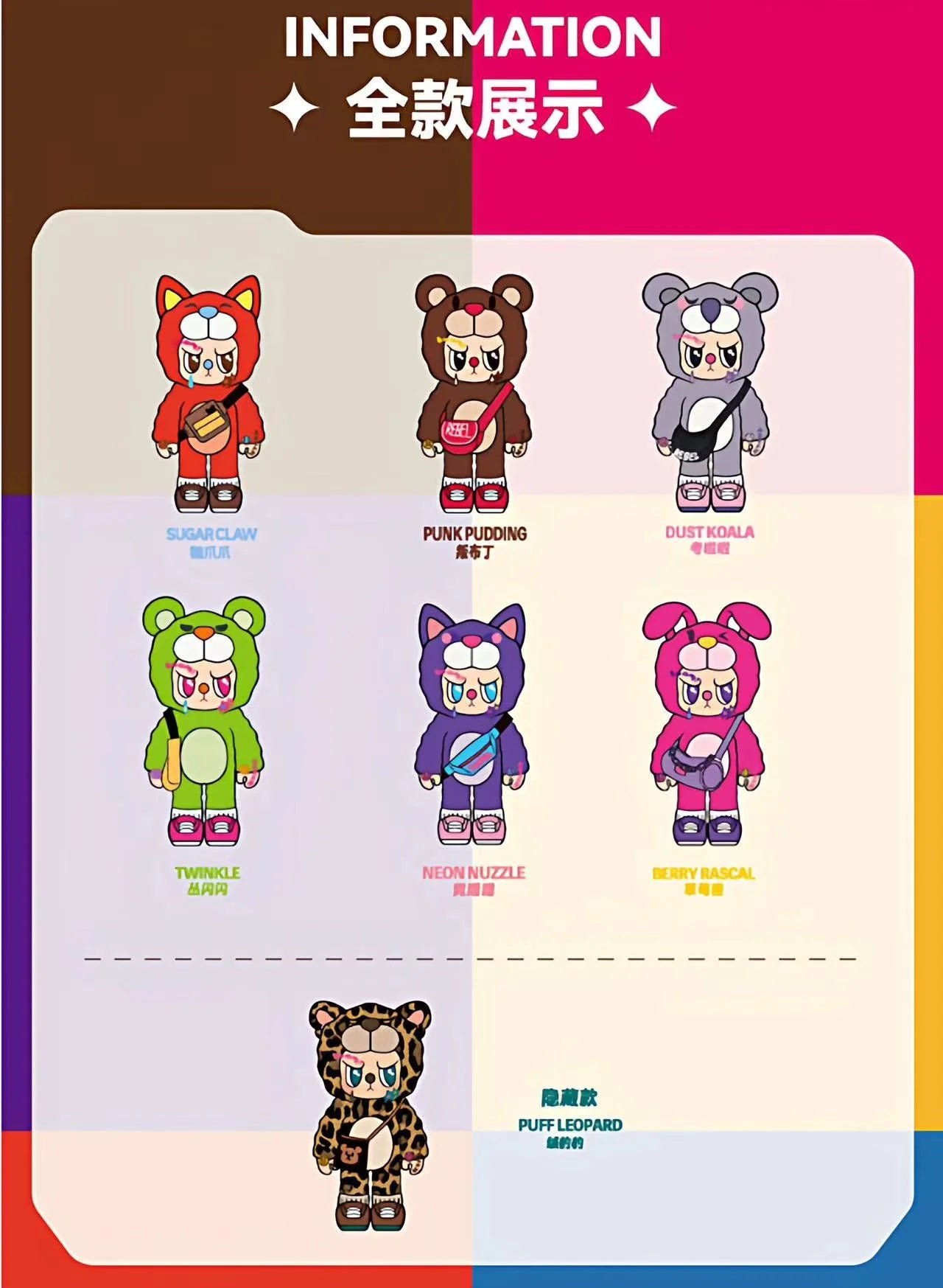 POPMART,Labubu,Babythree,CryingBaby,DIMOO,MOLLY,The Monsters,Skullpanda,Mokoko,zimomo,Sonny Angel,Sanrio ,disney,miniso,Pokemon,Liila cat,Blind Box